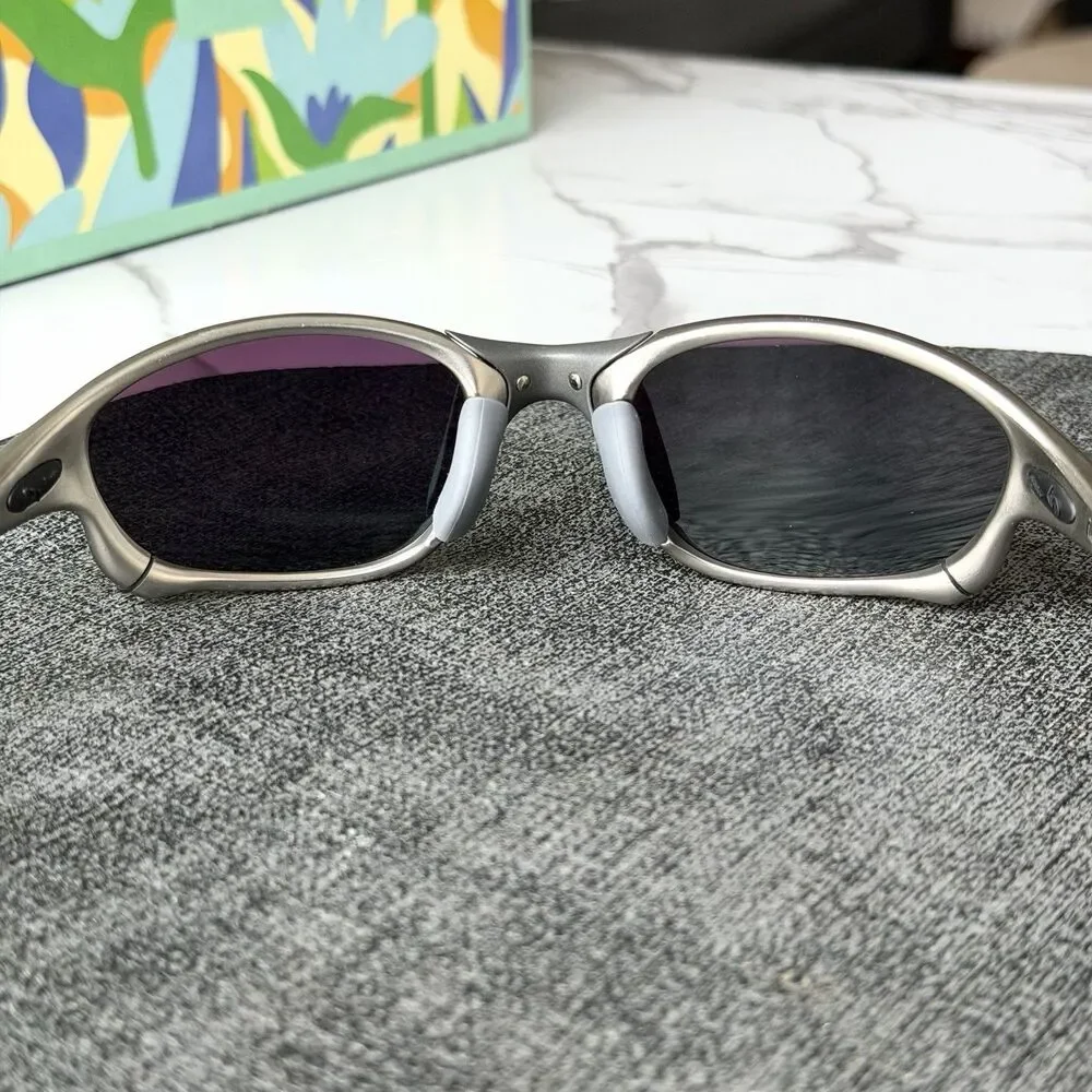 Oakley 4th Gen Juliet X-Metal Plasma Polarized Ice Iridium USA Sunglasses